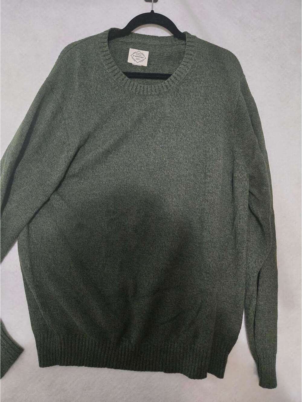 St. John's Bay Classic Quality Men's Green Sweater Large
